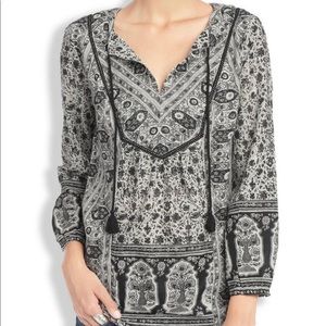 Lucky Brand, Lalah Floral Tunic, size S